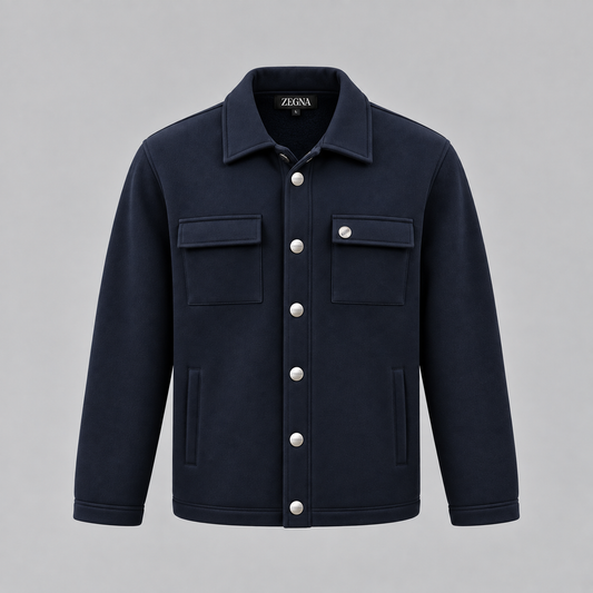 ZEGNA Cotton Overshirt Cardigan