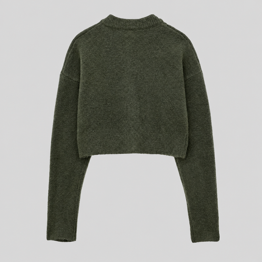 Short Knitted Cardigan