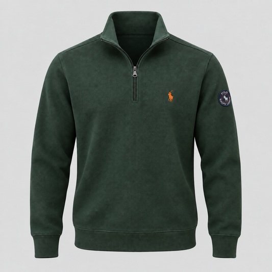 Ralph Lauren High-Neck Polo Sweatshirt