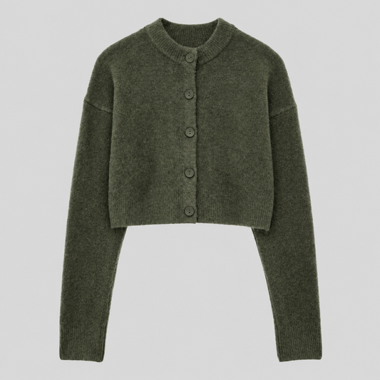 Short Knitted Cardigan