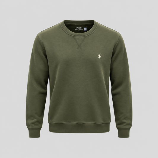 Polo Ralph Lauren Double-Knit Crew-Neck Sweatshirt