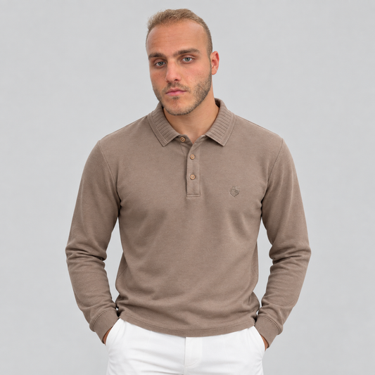 Loro Piana Cotton Polo-Neck