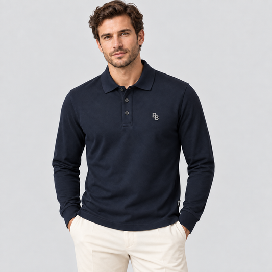 BOSS Long-Sleeved Polo Shirt BB