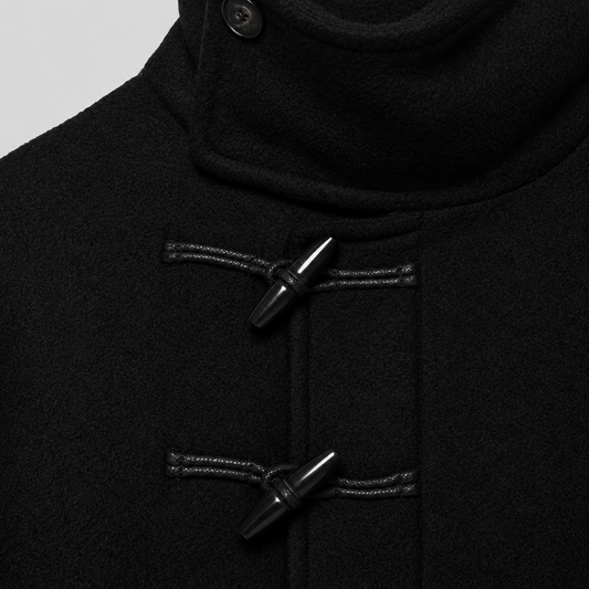 Wool Duffle Belted Jacket