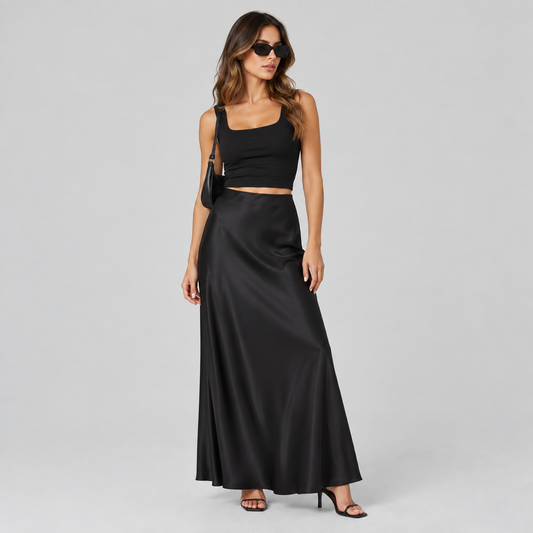 Satin Skirt