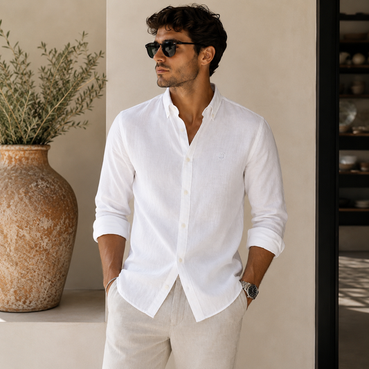 Hermes Linen Shirt