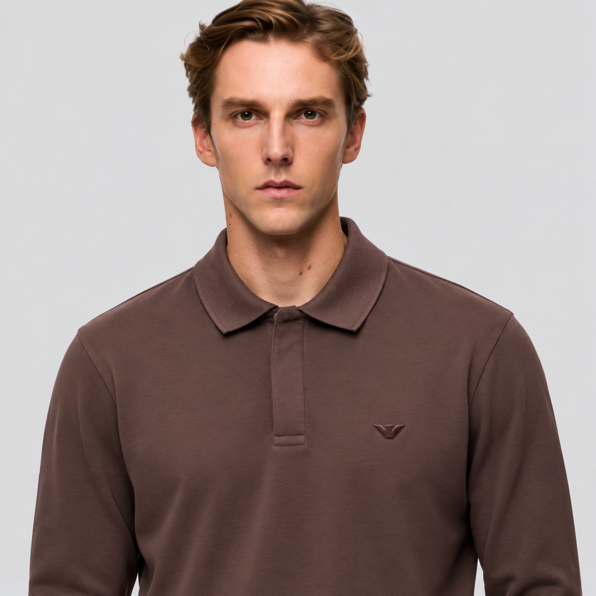 EA7 Emporio Armani Long-Sleeve Polo Shirt