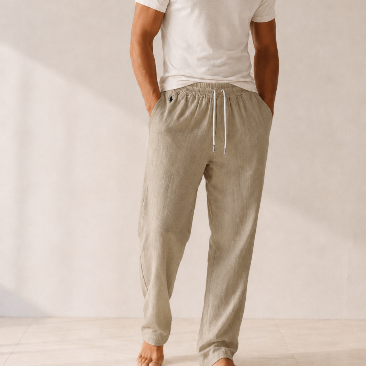 Ralph Lauren Regular Fit Linen Trouser