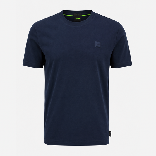 BOSS Cotton Jersey T-Shirt With Logo Patch