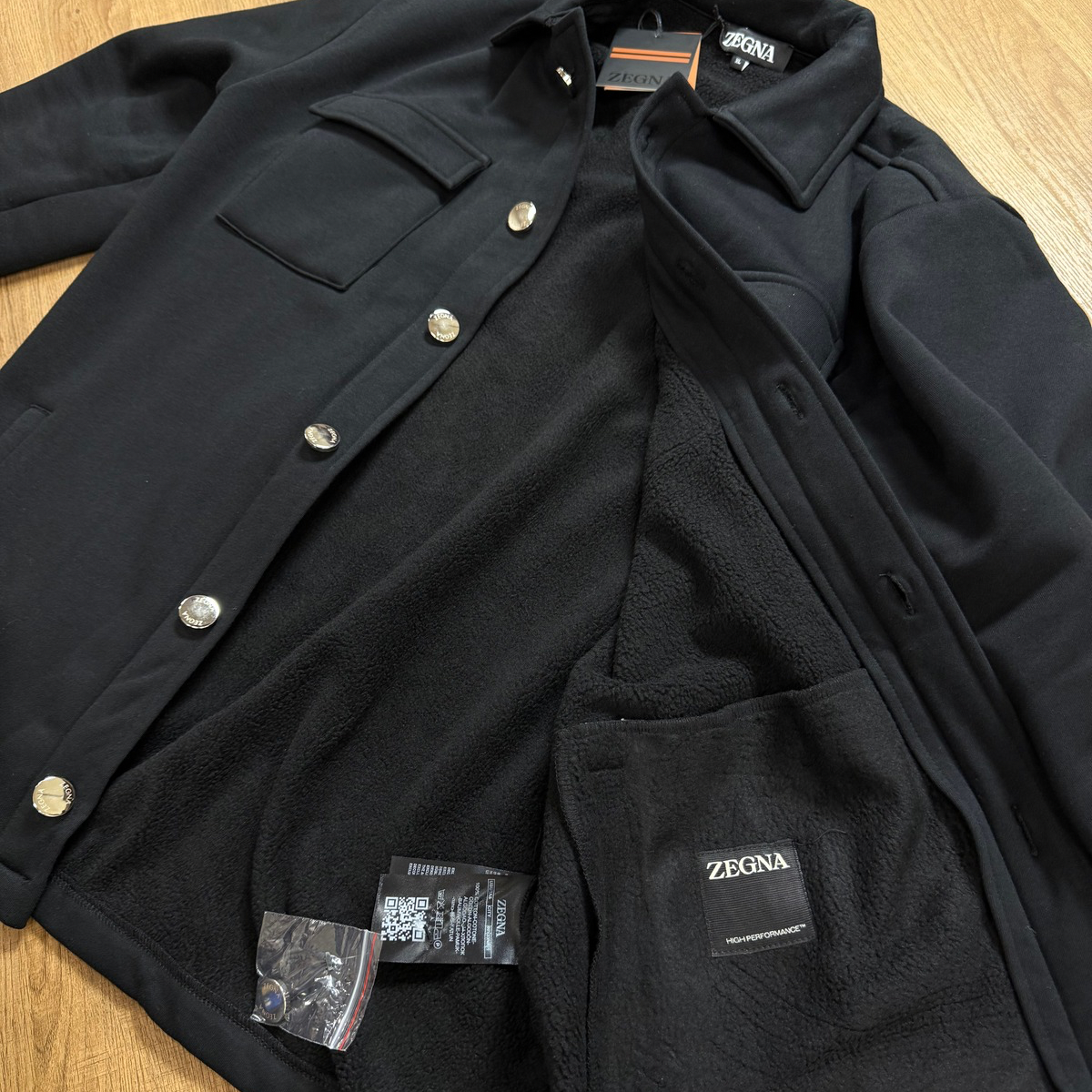 ZEGNA Cotton Overshirt Cardigan