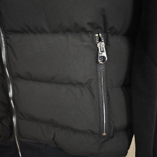 Loro Piana Wool-trimmed down jacket