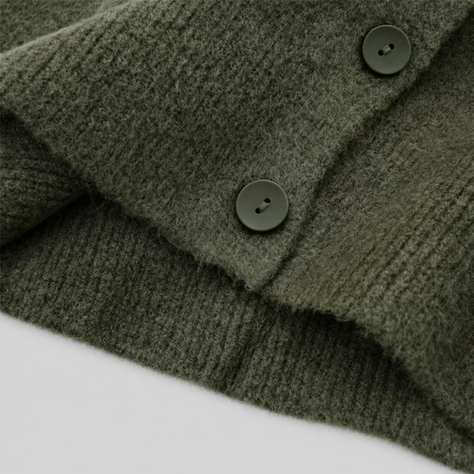Short Knitted Cardigan