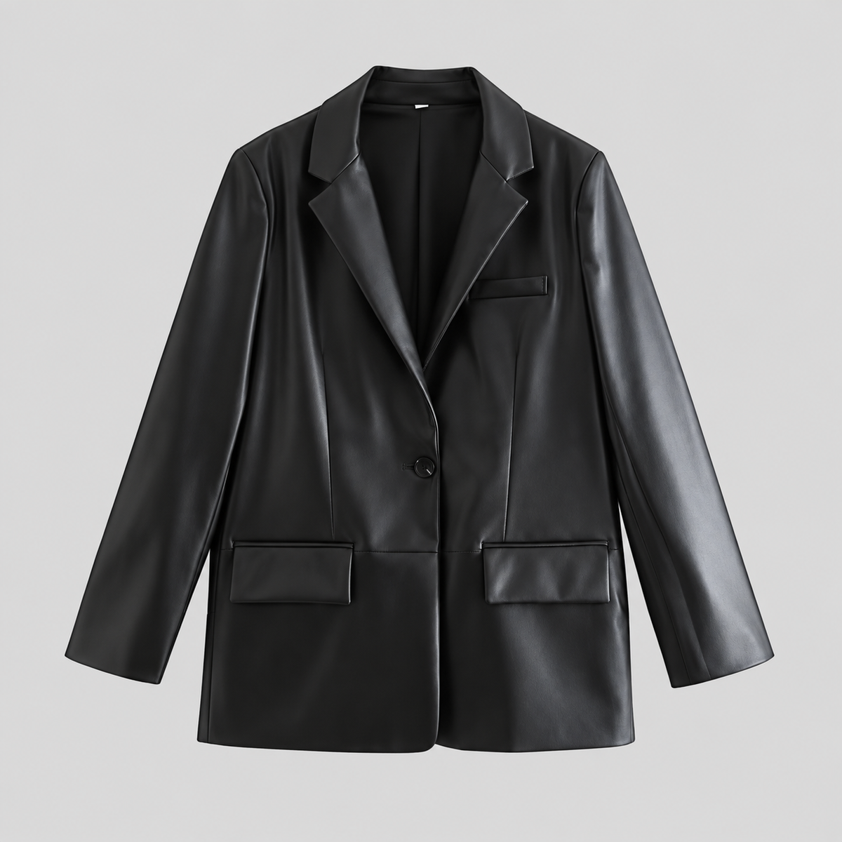 Leather Blazer