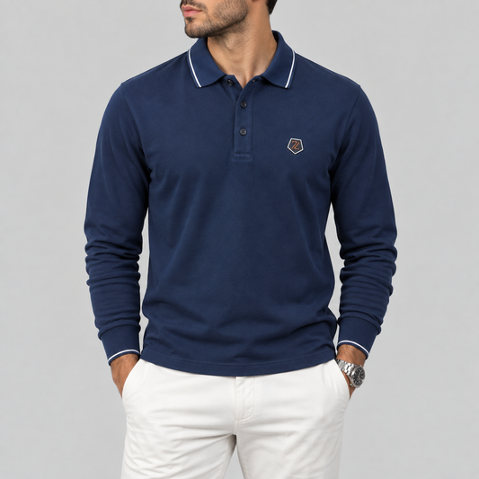 ZEGNA Embroidered-Logo Polo Shirt
