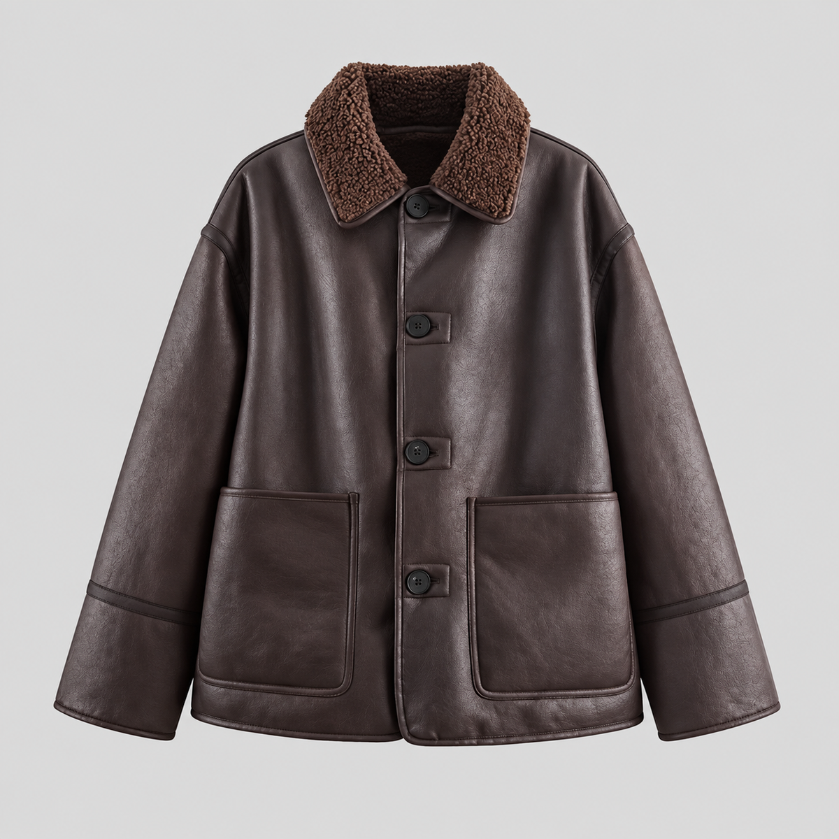 Double Sided Lamb Wool Jacket