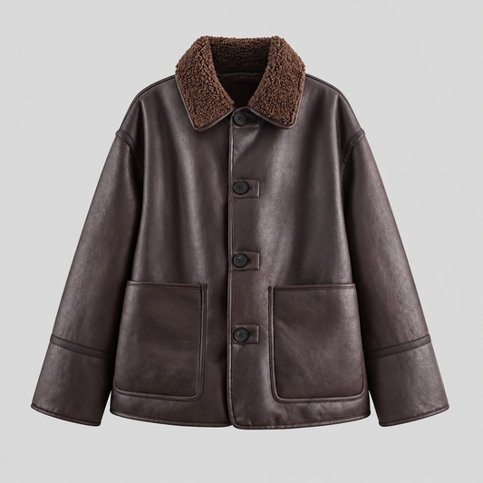 Double Sided Lamb Wool Jacket