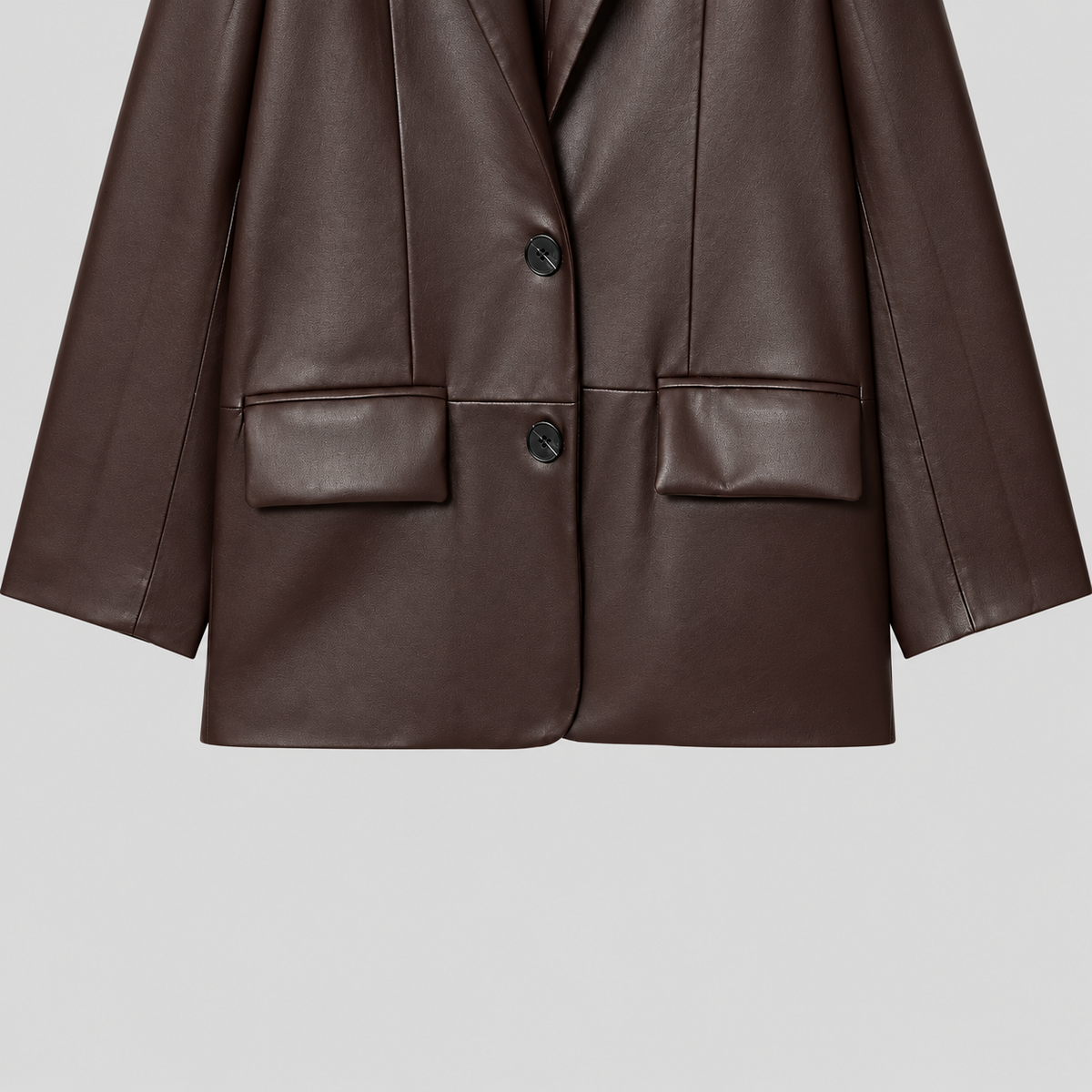 Leather Blazer