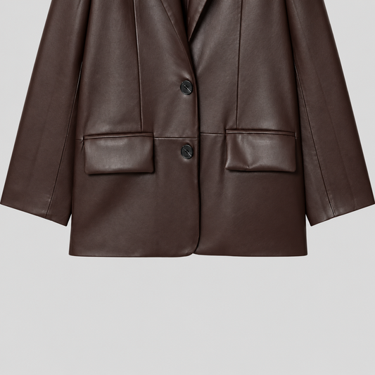 Leather Blazer