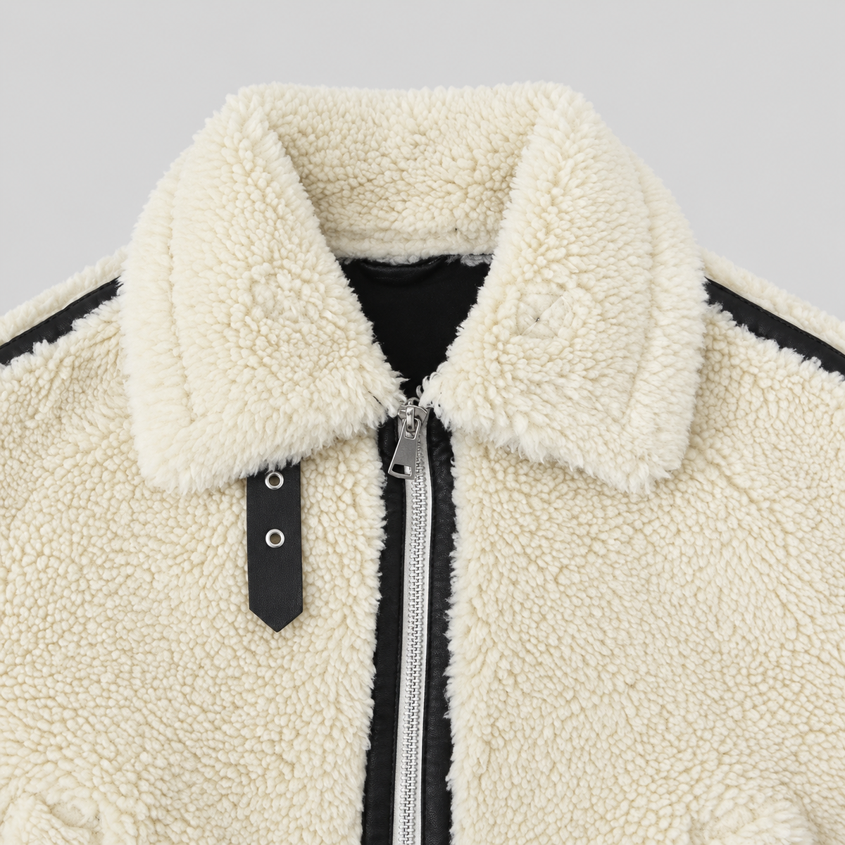 Borg Fleece Aviator Jacket