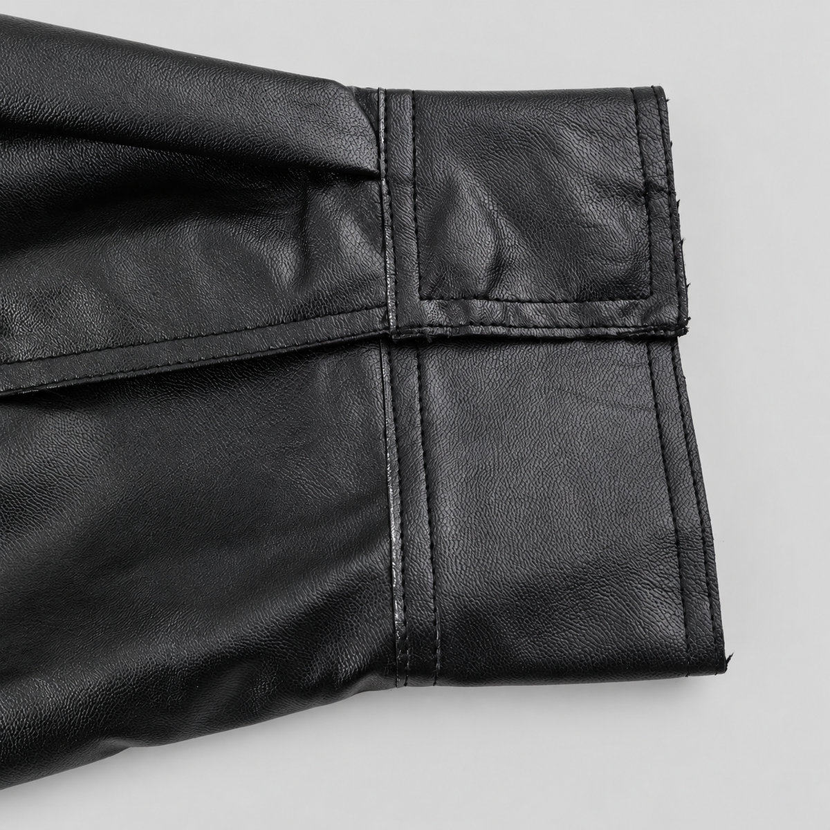 Leather Buckle Jacket