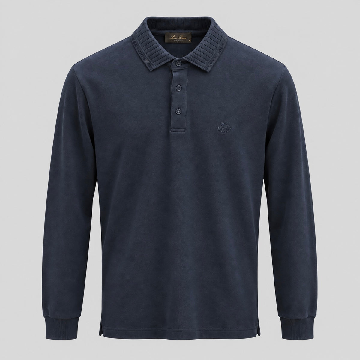 Loro Piana Cotton Polo-Neck