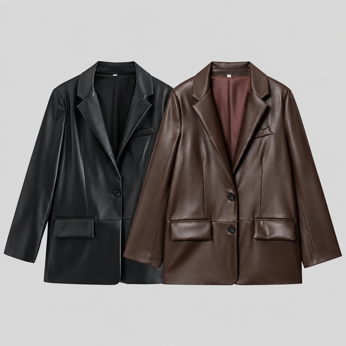 Leather Blazer