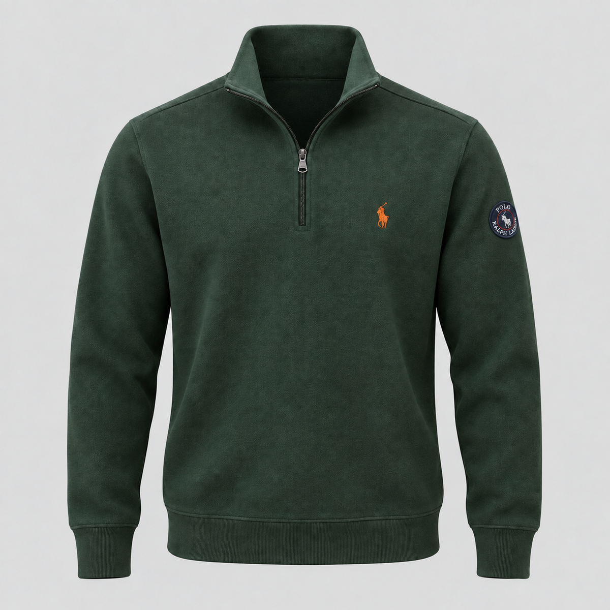 Ralph Lauren High-Neck Polo Sweatshirt