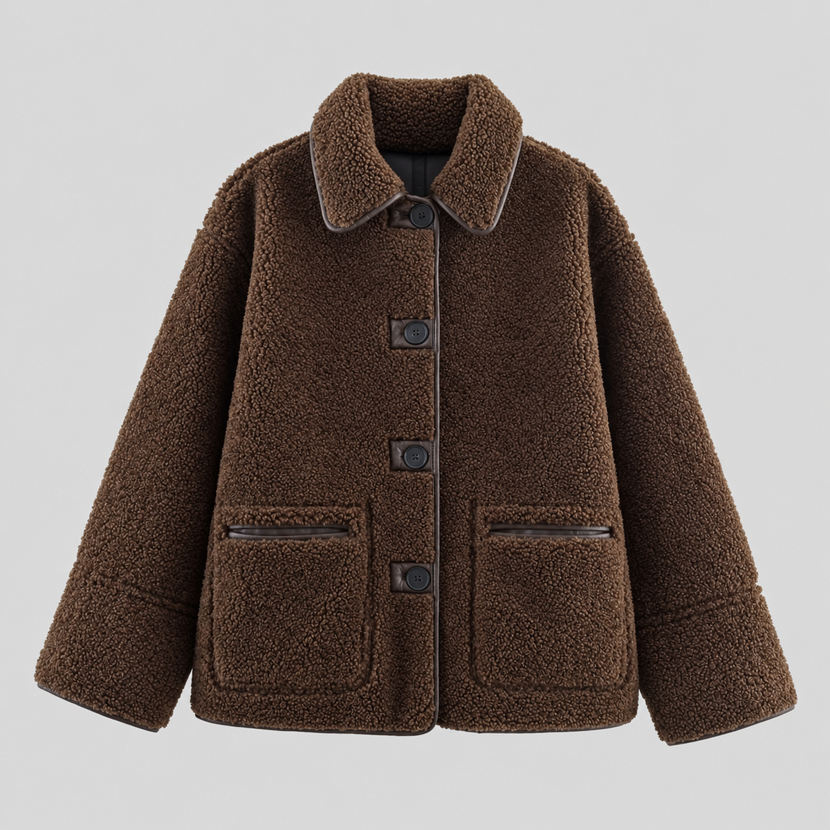 Double Sided Lamb Wool Jacket