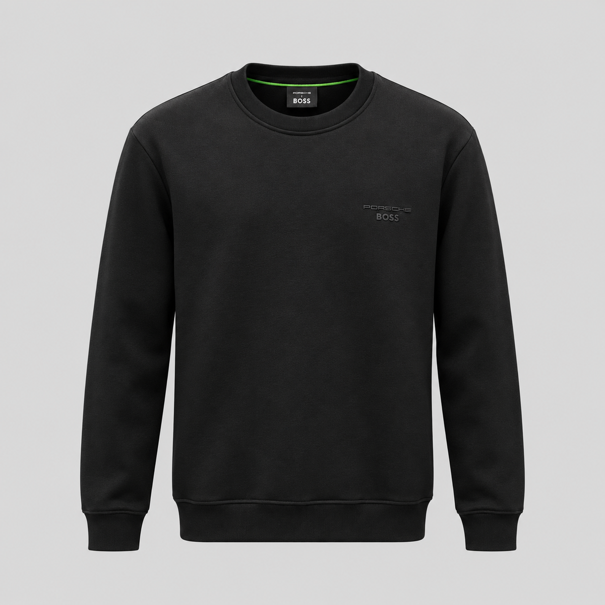 Porsche x BOSS Crew-Neck Sweatshirt With Tonal Logo