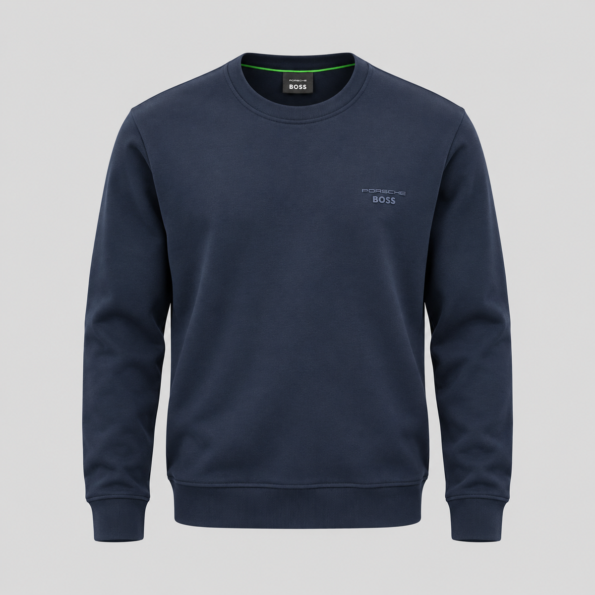 Porsche x BOSS Crew-Neck Sweatshirt With Tonal Logo