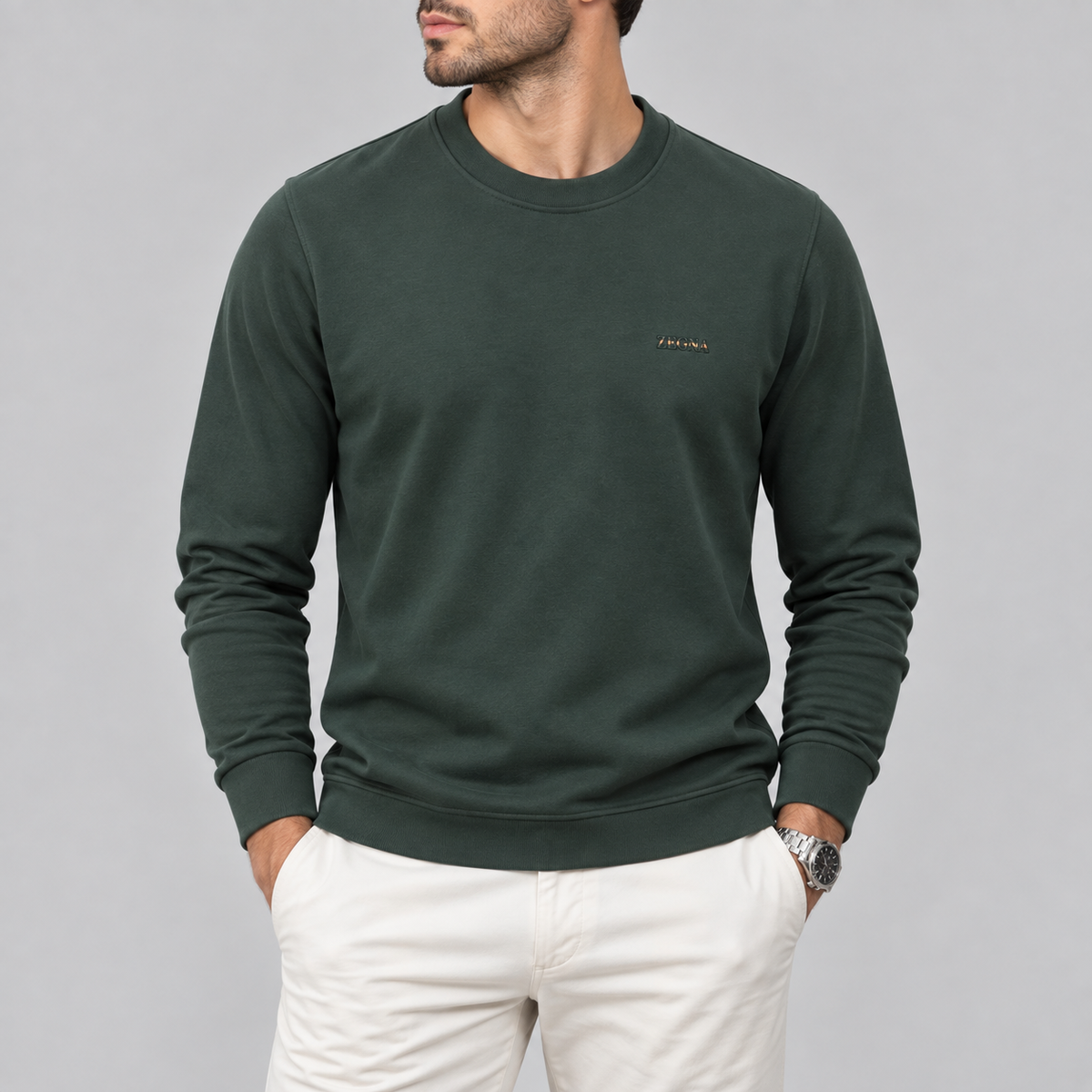 ZEGNA Cotton Long Sleeve