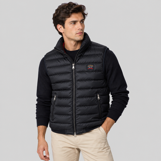 Big Size Paul&Shark Ultralight Gilet with Iconic badge