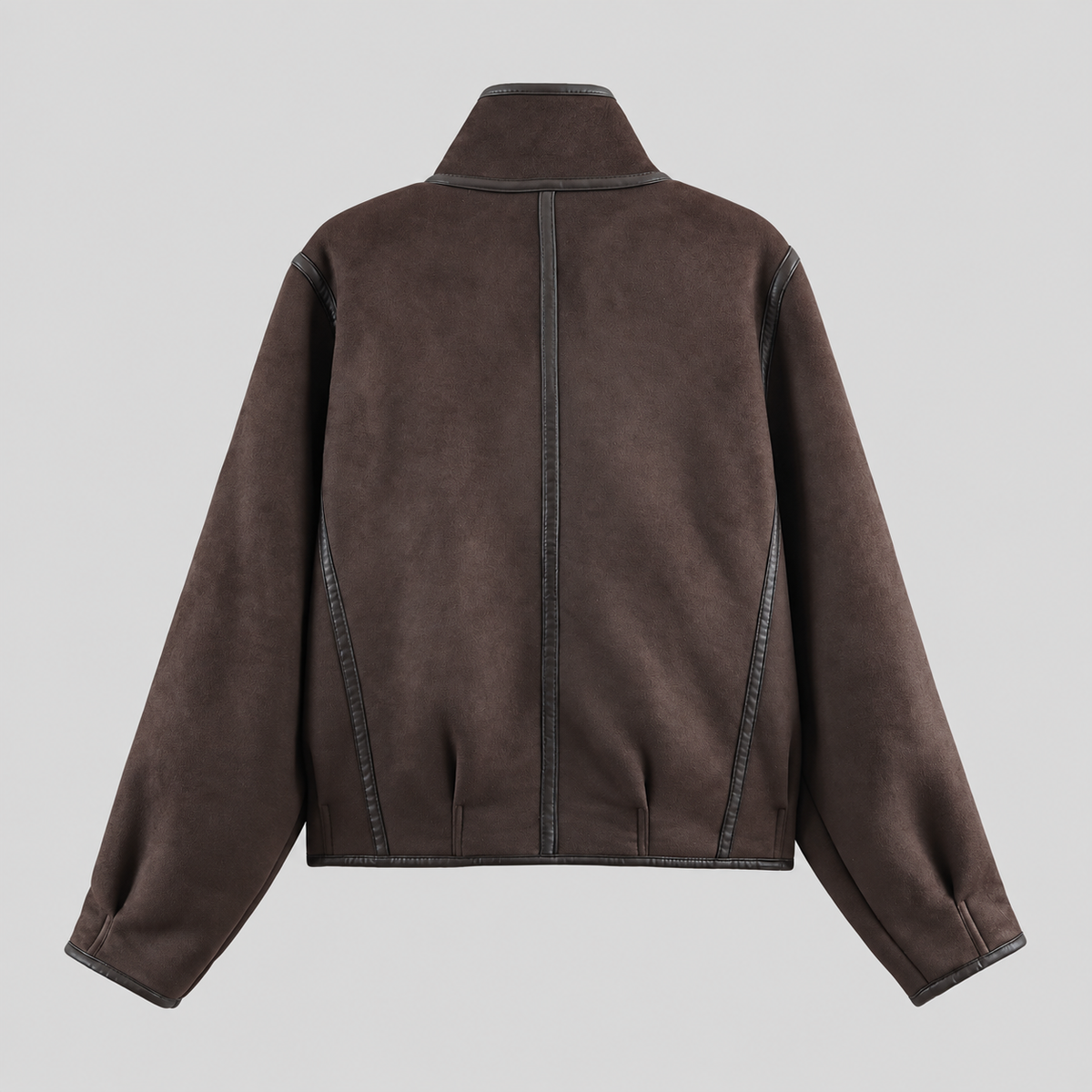 Double Sided Faux Suede Jacket