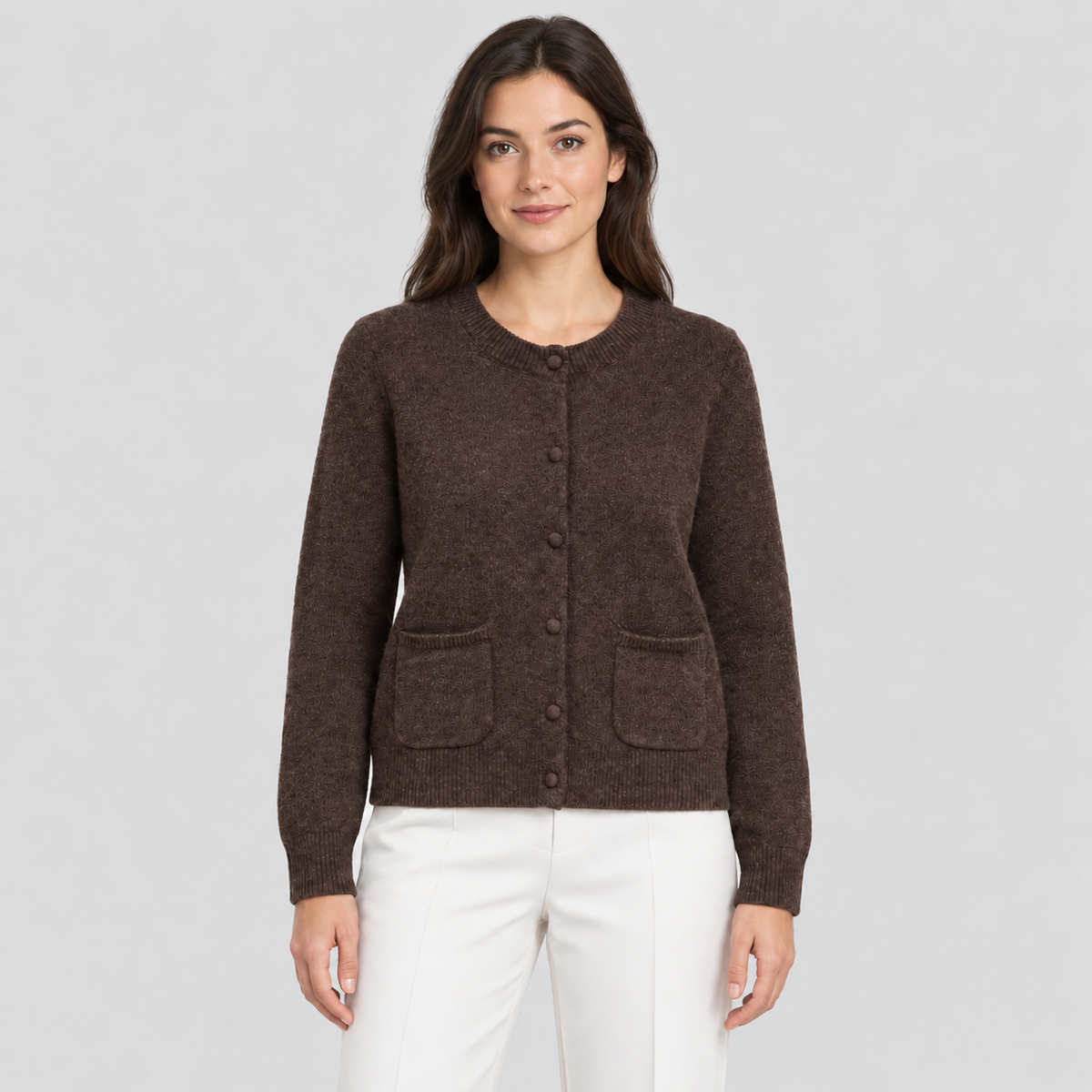 Pocket Knitted Cardigan
