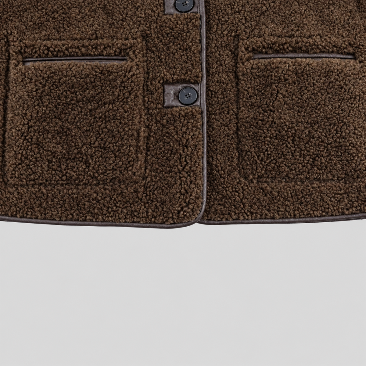 Double Sided Lamb Wool Jacket