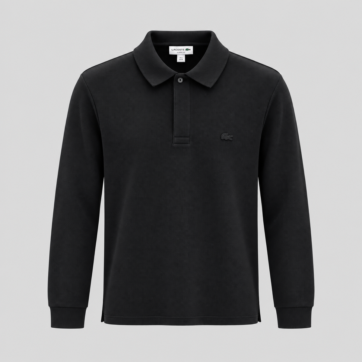 Lacoste Long-Sleeve Pique Polo Shirt
