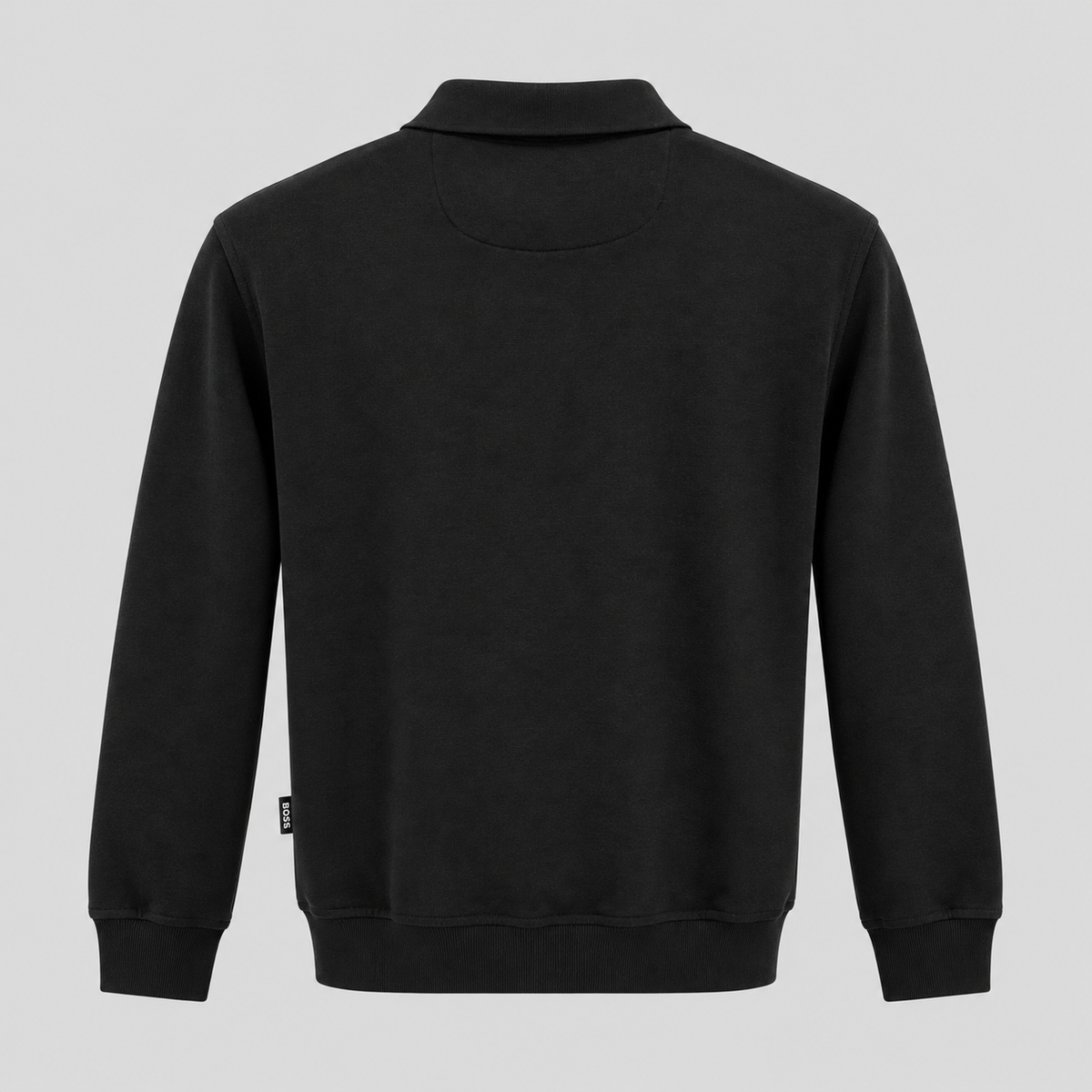 BOSS Long-Sleeve Polo Sweatshirt