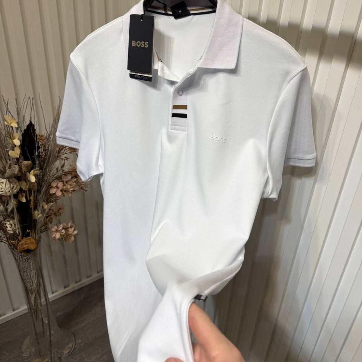 BOSS Middle-Logo Polo-Shirt