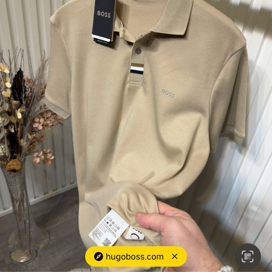 BOSS Middle-Logo Polo-Shirt