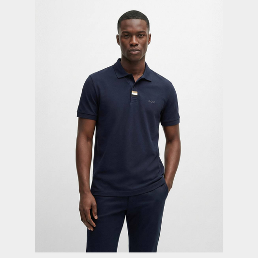 BOSS Middle-Logo Polo-Shirt