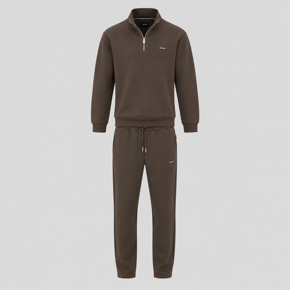 BOSS Tracksuit Set With Striped Logo