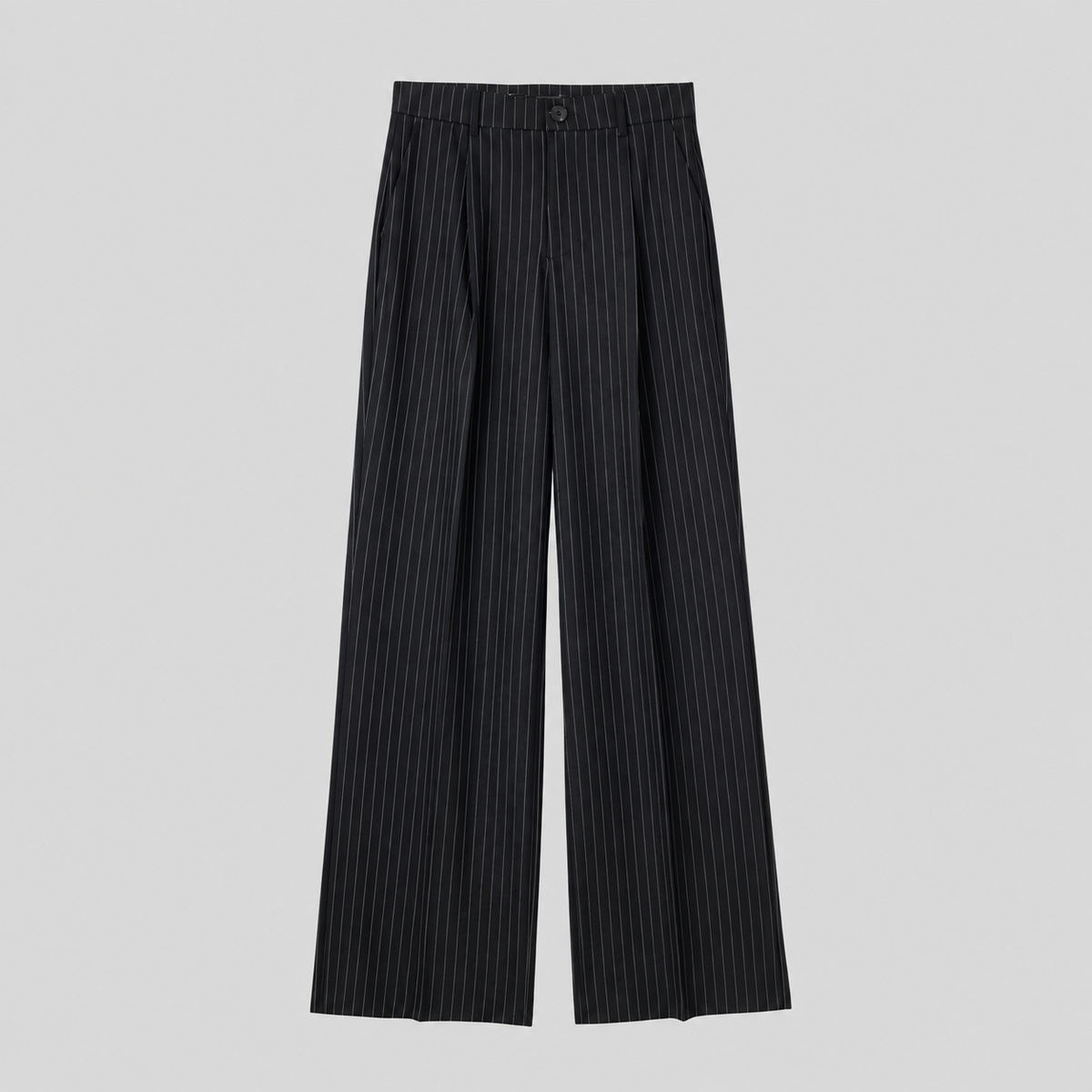 High Waist Pleated Pants
