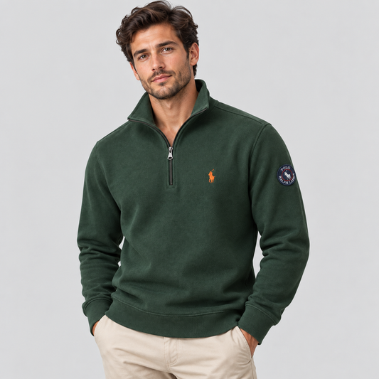 Ralph Lauren High-Neck Polo Sweatshirt