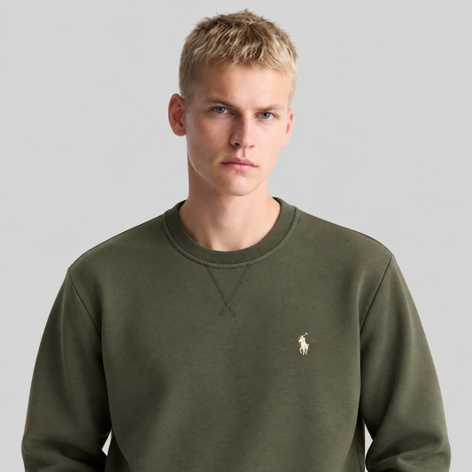Polo Ralph Lauren Double-Knit Crew-Neck Sweatshirt