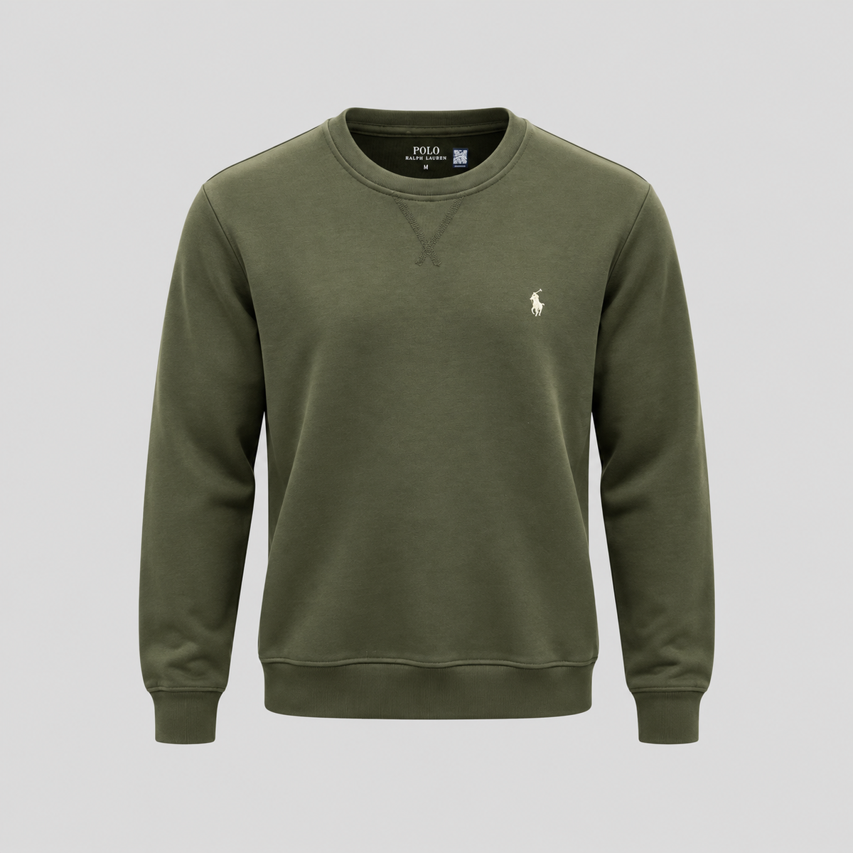 Polo Ralph Lauren Double-Knit Crew-Neck Sweatshirt