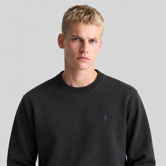 Polo Ralph Lauren Double-Knit Crew-Neck Sweatshirt