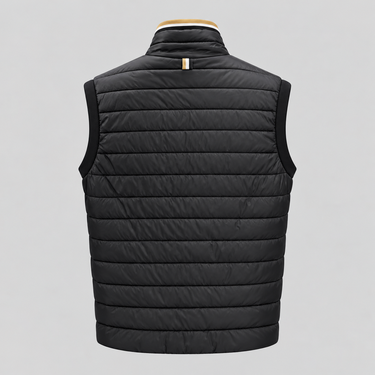BOSS Quilted Gilet With Logo Band