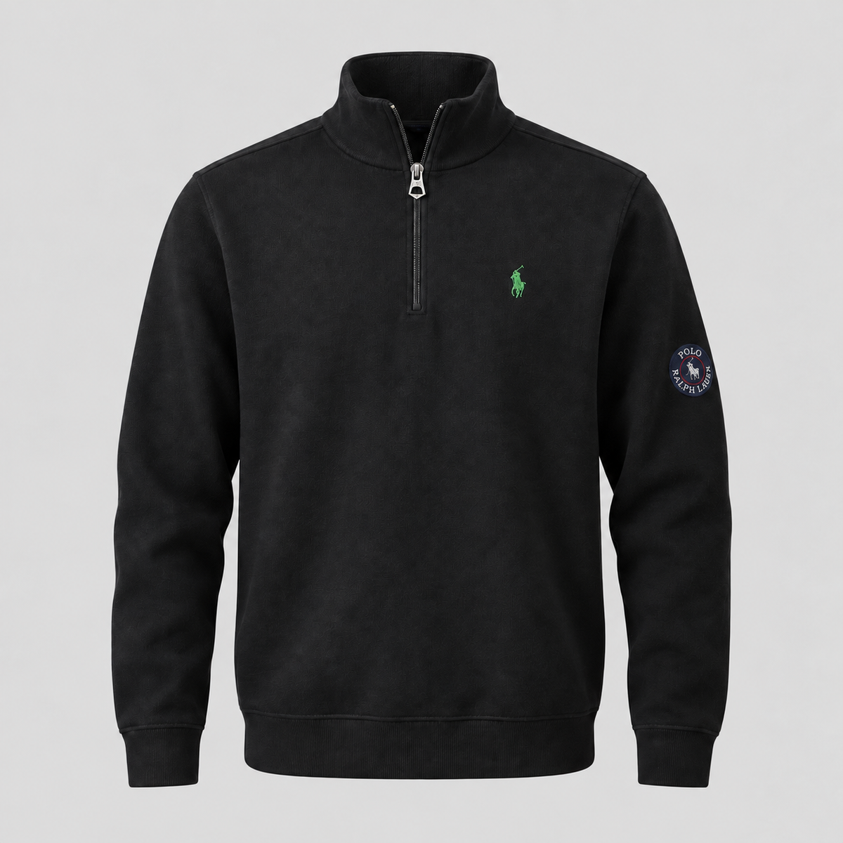 Ralph Lauren High-Neck Polo Sweatshirt