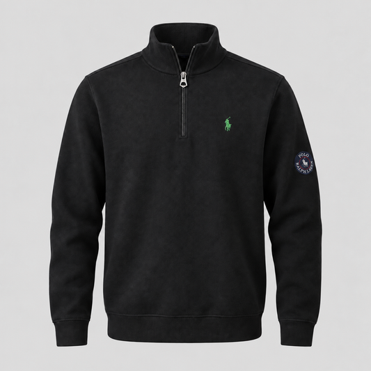 Ralph Lauren High-Neck Polo Sweatshirt