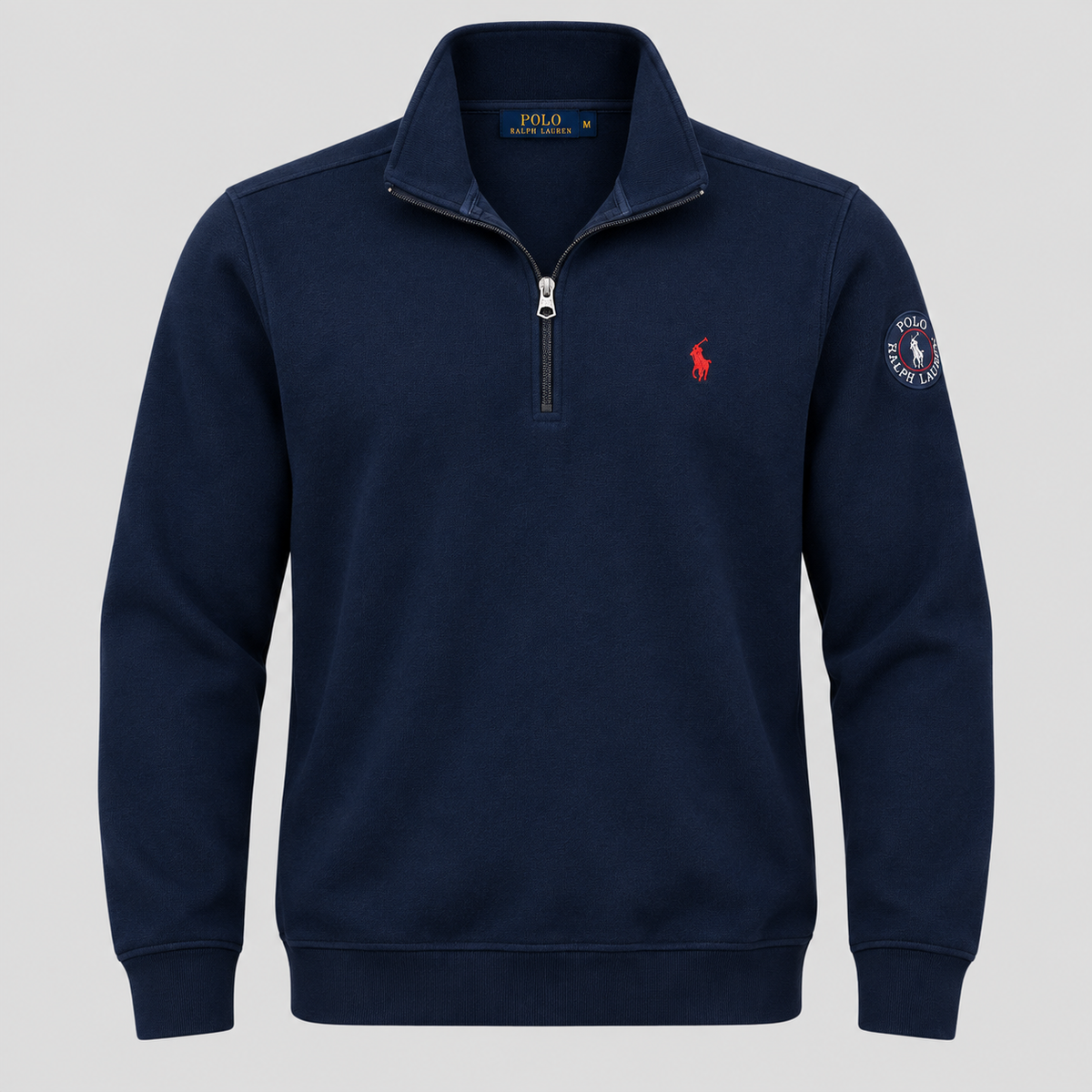 Ralph Lauren High-Neck Polo Sweatshirt